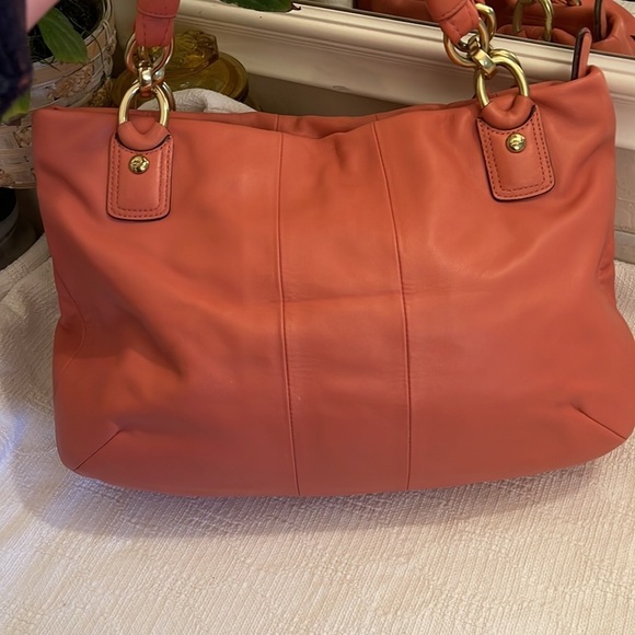 COACH -Kristin leather East/west hobo tote - EUC - Picture 2 of 10